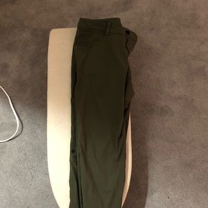 Men’s lululemon olive green ABC pants size 32